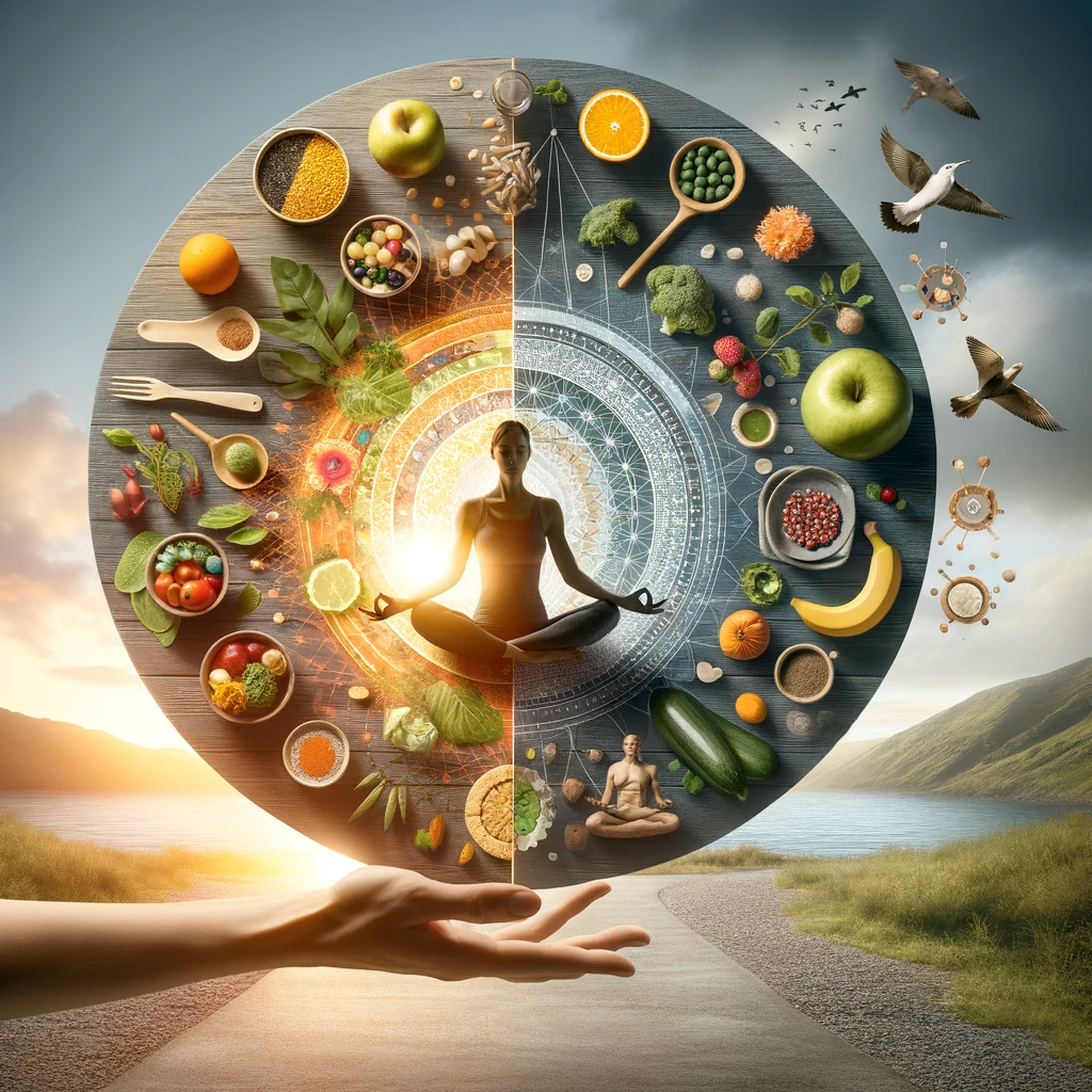 An-image-that-captures-the-essence-of-holistic-nutrition-as-a-pathway-to-comprehensive-wellness.-The-image-should-feature-a-blend-of-elements