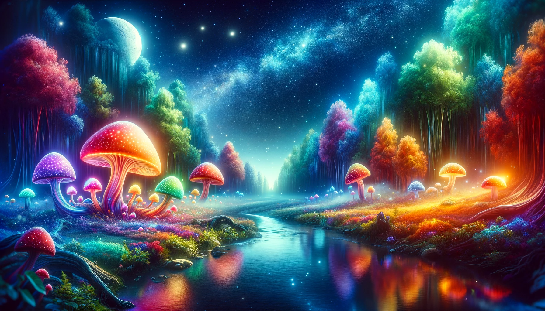 ·E 2023 11 19 03.51.24   A surreal and dreamlike landscape for a blog feature image, showcasing a vivid, colorful environment that merges elements of fantasy and reality. The .png