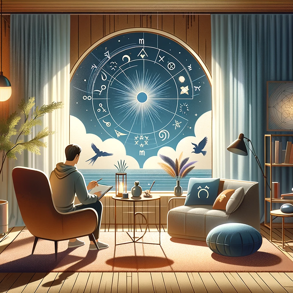 ·E 2023 11 25 15.19.14   An image of a person in a serene setting, receiving a personalized astrological consultation. The environment should be calming, with elements like so.png