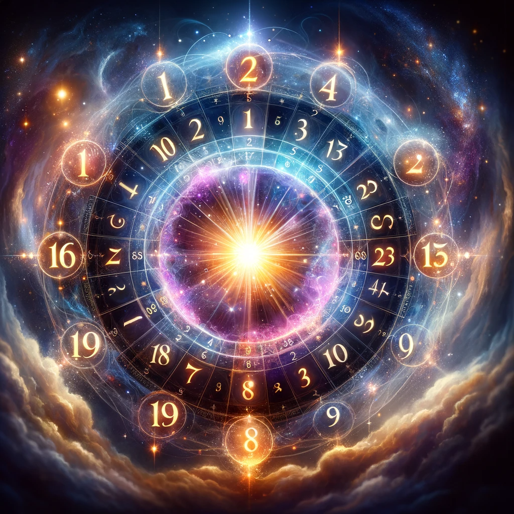 ·E 2023 12 13 06.07.56   A mystical and enchanting image representing the concept of a Personal Year in numerology. The image should feature a circular design with numbers fro.png