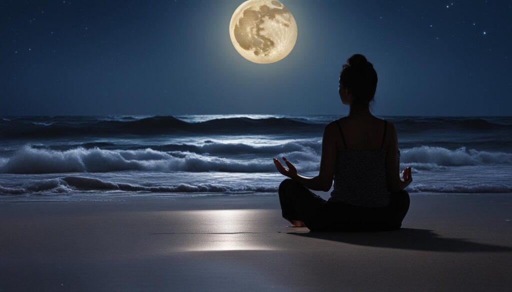Connecting with the moon's energy