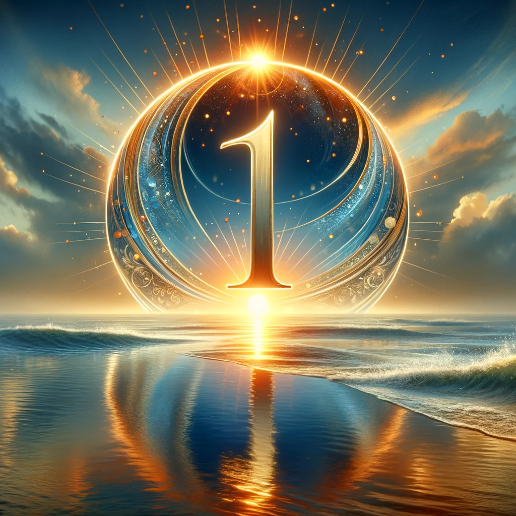 ·E 2023 12 13 06.07.58   An elegant and serene image representing the theme of Year 1 in numerology, symbolizing new beginnings and fresh initiatives. The image should feature.png