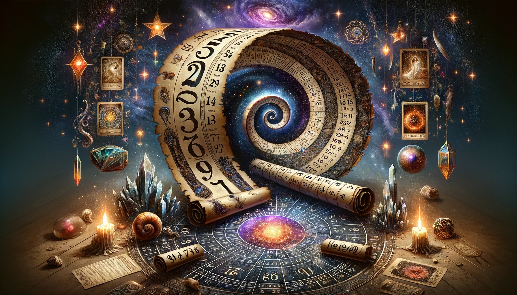 ·E 2023 12 13 06.08.10   A mystical and enchanting image representing the concept of a Personal Year in numerology. The scene depicts a cosmic backdrop with stars and celestia.png
