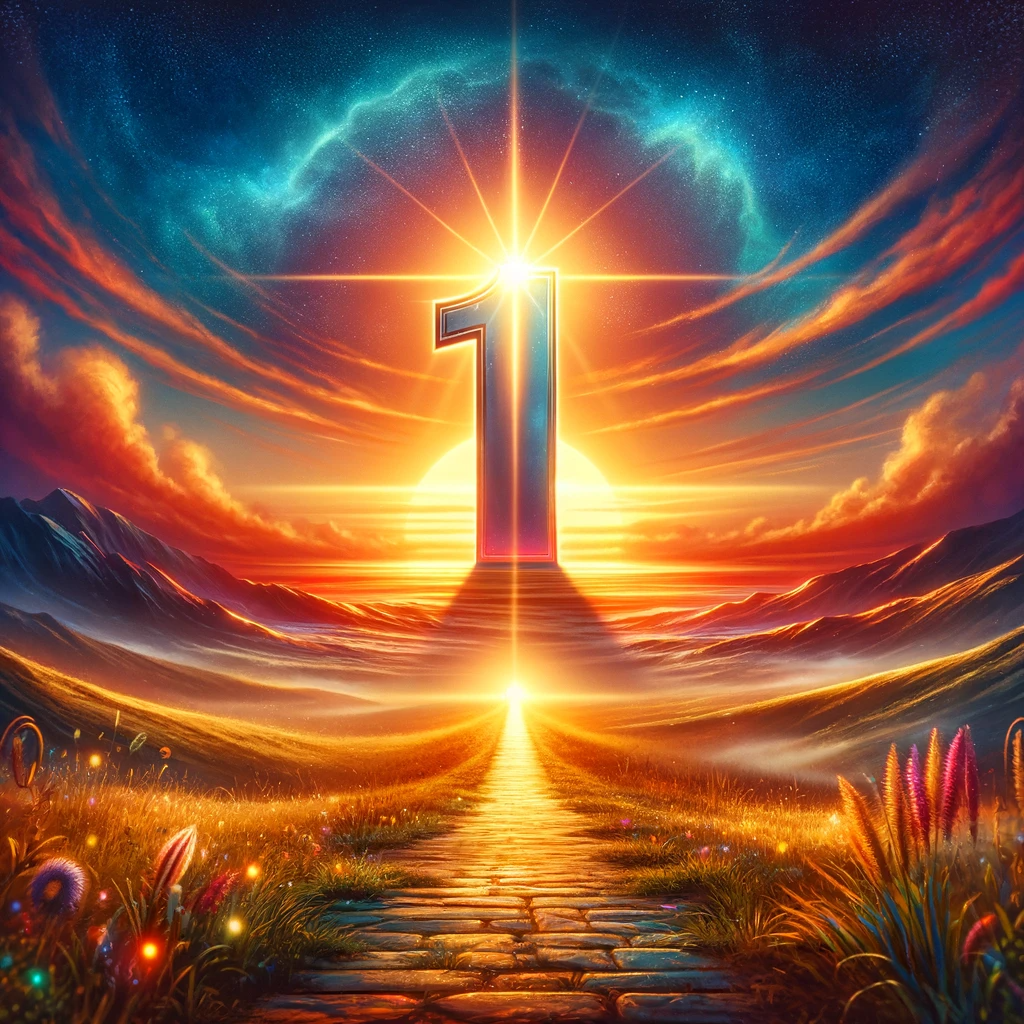 ·E 2023 12 13 06.08.15   An image representing the theme of 'New Beginnings' for Year 1 in numerology. The scene shows a vibrant sunrise over a serene landscape, symbolizing a.png