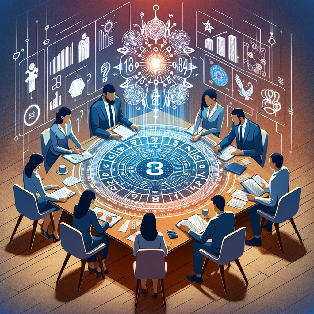 ·E 2023 12 30 23.03.31   An image for an article titled 'Numerology and Financial Success', showing a business meeting where participants are discussing financial strategies w.png