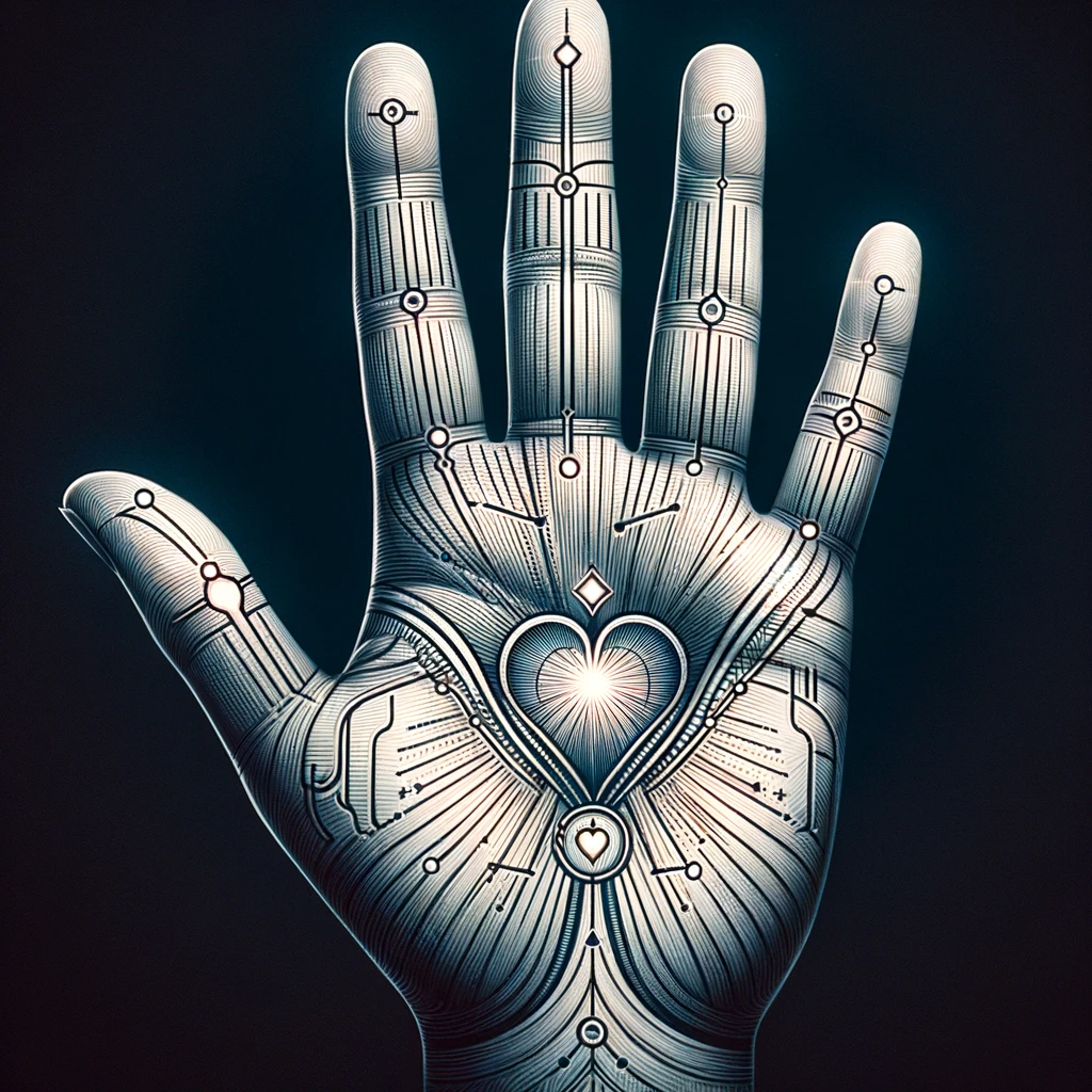·E 2024 01 01 01.12.11   A featured image for an article titled 'The Major Lines of the Palm_ Decoding Your Life, Heart, and Head Lines', showcasing an open palm with clear, d.png