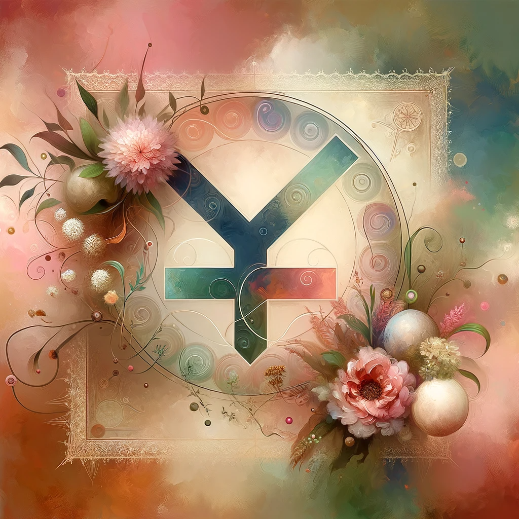 ·E 2024 01 05 23.59.34   A visually engaging image of the astrological symbol for Venus, surrounded by artistic elements that represent love, beauty, and harmony. The Venus sy.png