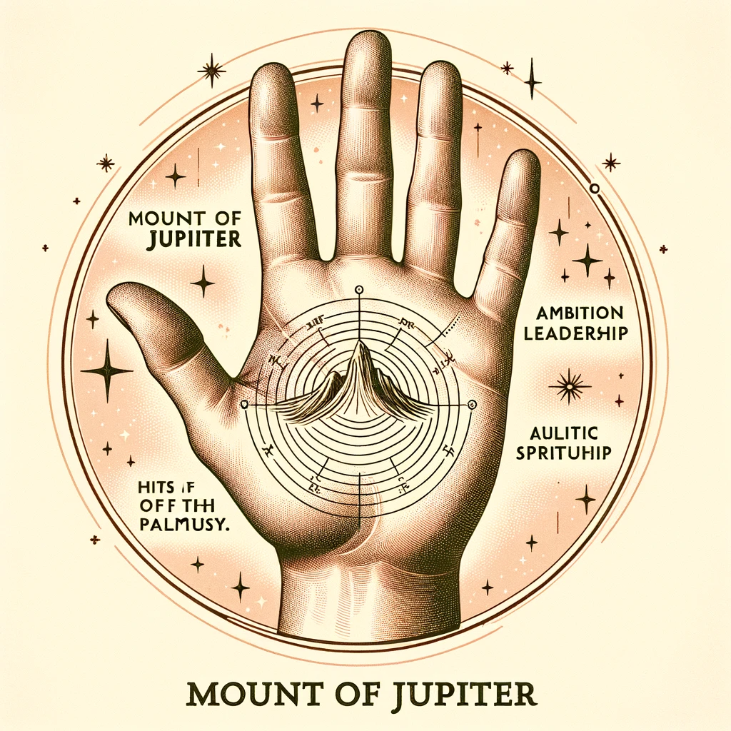 ·E 2024 01 01 01.18.19   An image for an article about 'Mounts in Palmistry', illustrating the Mount of Jupiter. The image should depict a hand with the Mount of Jupiter, loca.png