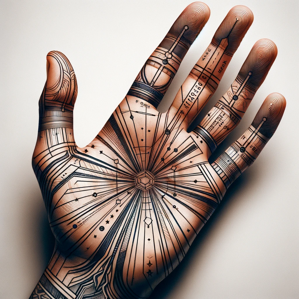 ·E 2024 01 01 17.54.57   A featured image for an article titled 'Palmistry and Love_ How to Read Relationship Lines on the Hand', showcasing a pair of open hands with clearly .png