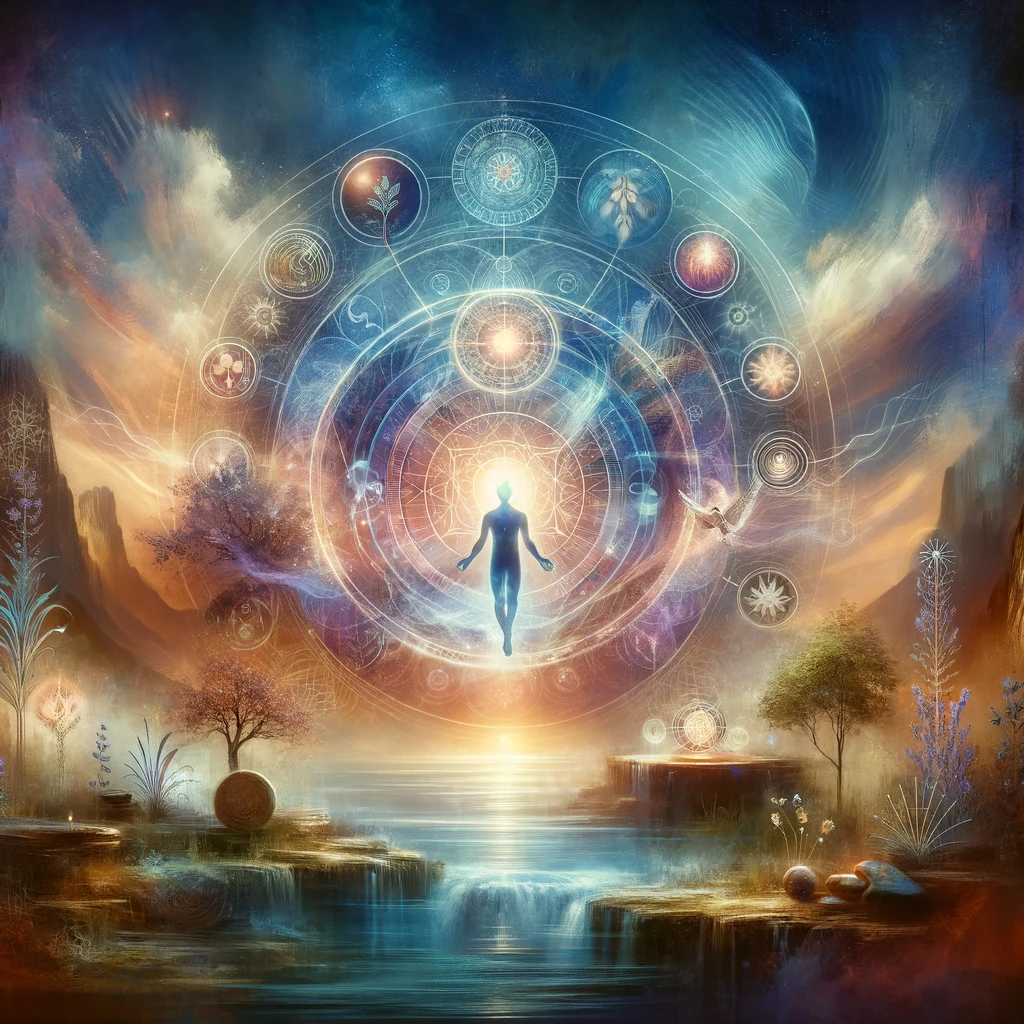 ·E 2024 01 03 20.04.22   A featured image for an article titled 'Shamanic Healing_ Restoring Balance and Harmony in Mind, Body, and Spirit', showcasing a serene and mystical s.png